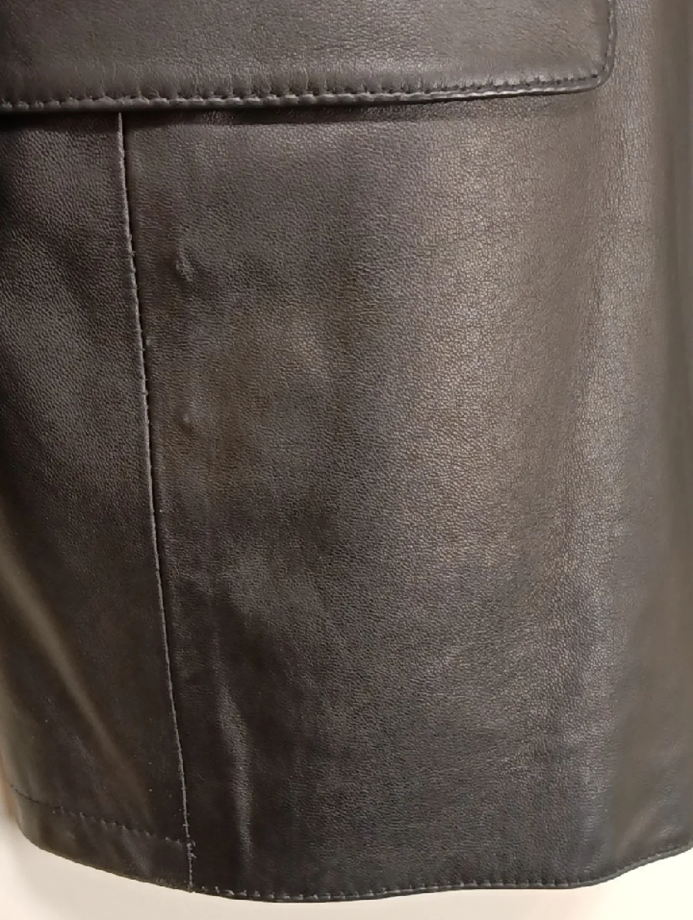 Vintage Este's Portland, OR Genuine Leather Blazer